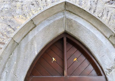church door