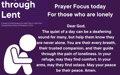 Day 27 – Lent Prayer Thursday 15th March 2024