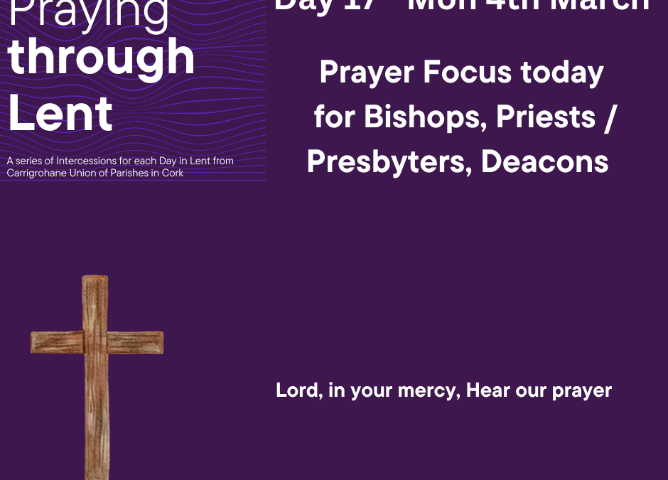 Day 17 – Lent Prayer