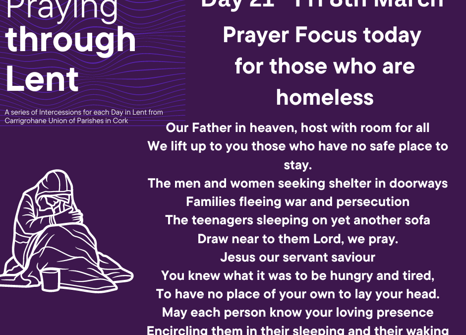 Day 21 – Praying through lent