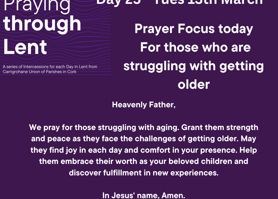 Day 25 – prayer point