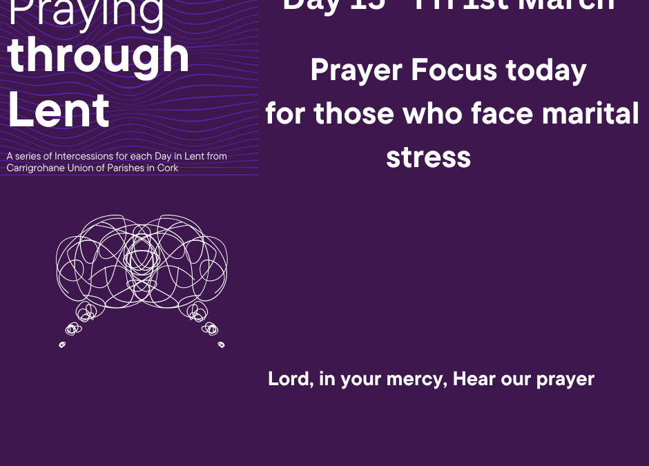 Day 15 – Lent prayers