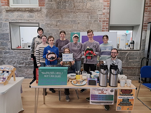 youth ministry - youth space stand