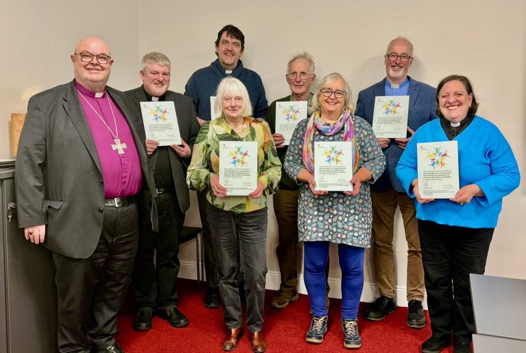 Carrigrohane Union receives Children and family ministry certificate